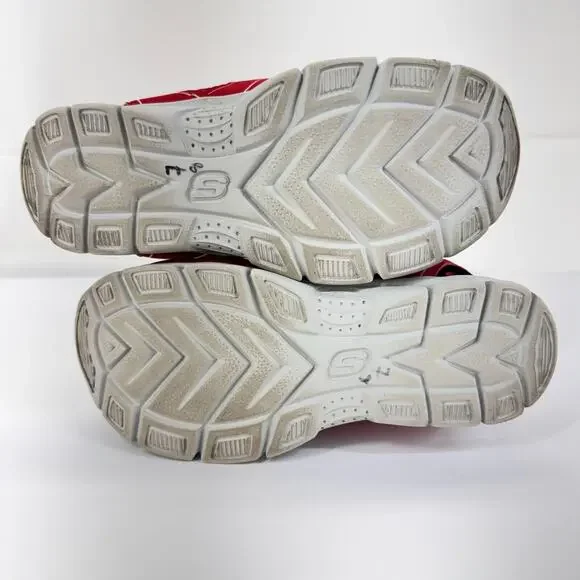 Skechers Kids Size 4 Relix Valdez Red Sandals Closed Toe Summer Comfort Travel - Picture 5 of 11